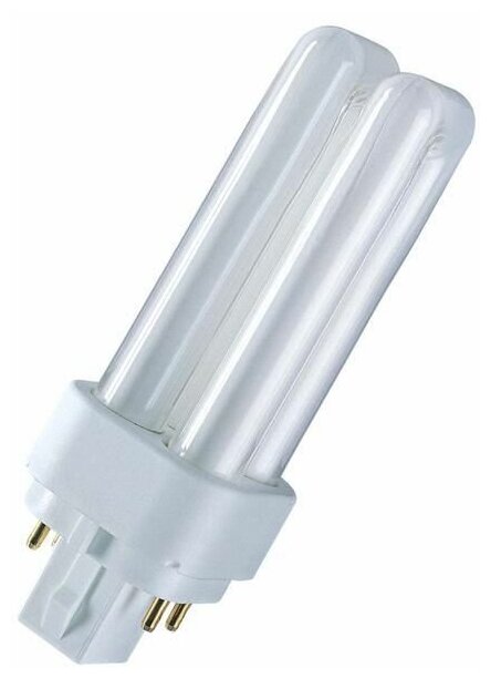 Лампа люминесцентная OSRAM Dulux D 840, G24d, T11, 13 Вт, 4000 К