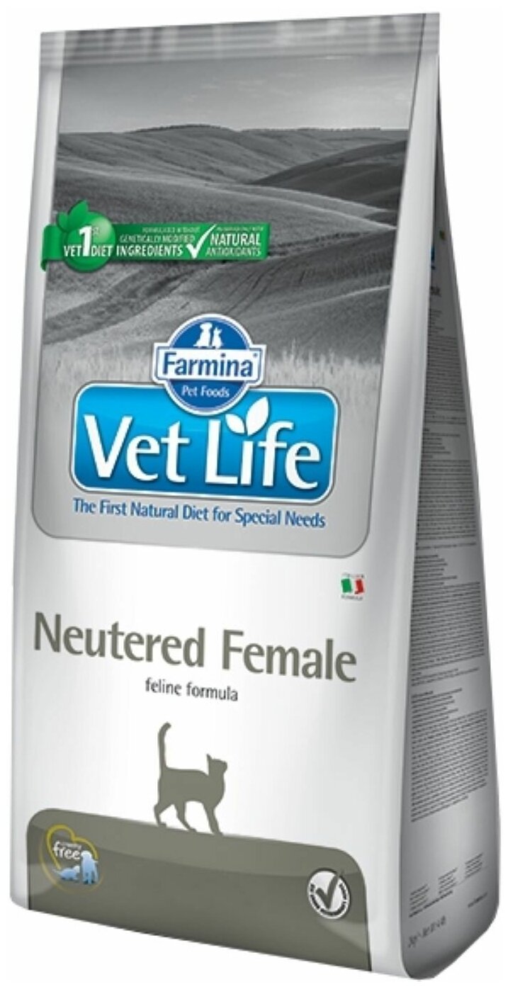 Сухой корм для стерилизованных кошек Farmina Vet Life Female 10 кг