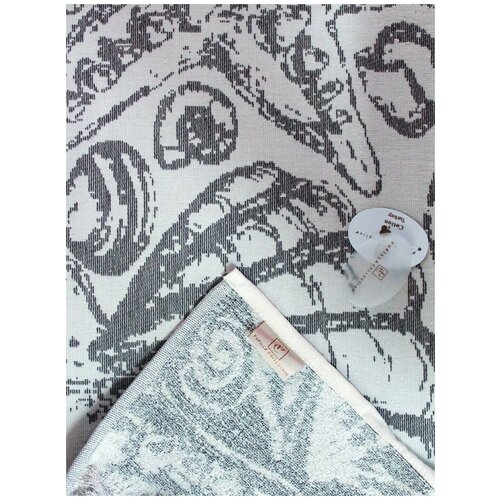 фото Pupilla полотенце lagun цвет: серый (90х170 см) br41396