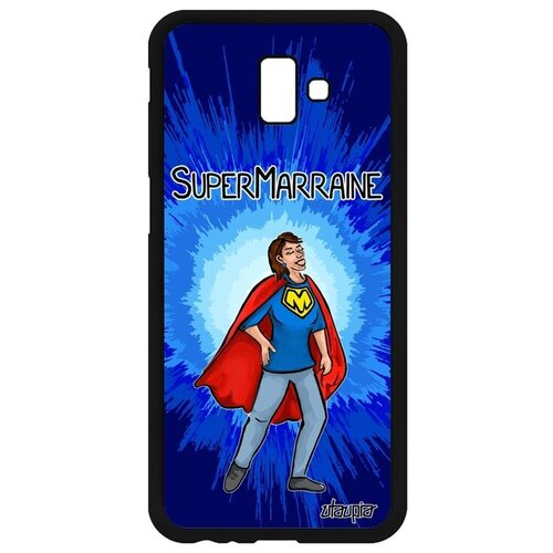 фото Противоударный чехол для телефона // samsung galaxy j6 plus 2018 // "суперкрестная" веселый комикс, utaupia, светло-зеленый