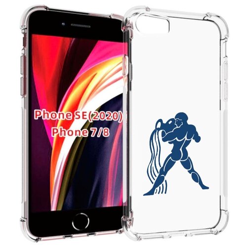 Чехол MyPads знак-зодиака-водолей7 для iPhone 7 4.7 / iPhone 8 / iPhone SE 2 (2020) / Apple iPhone SE3 2022 задняя-панель-накладка-бампер