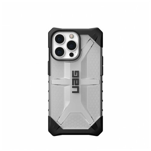 фото Чехол uag plasma для iphone 13 pro прозрачный (ice)