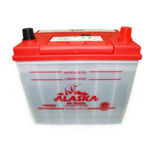 ALASKA Аккумуляторная батарея Alaska MF 60 L 75D23 calcium +