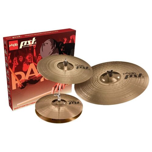 Комплект тарелок PAISTE PST5 UNIVERSAL CYMBAL SET