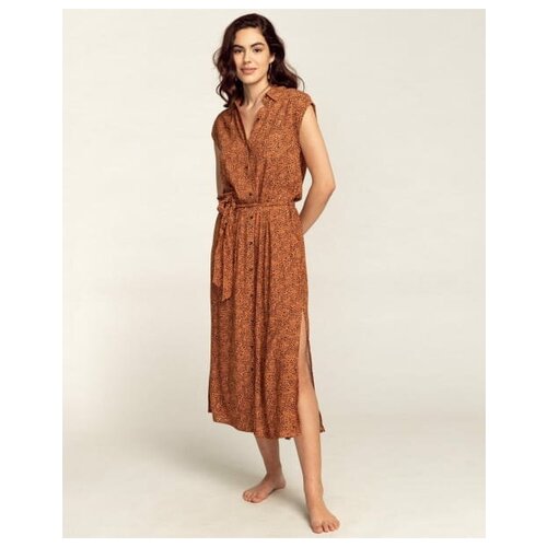 фото Платье billabong, размер xs, коричневый