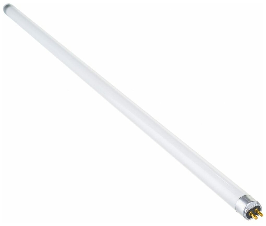 Лампа люминесцентная линейная двухцокольная ЛЛ-16/13 Вт, T5/G5, 4000 К, длина 531,14мм TDM
