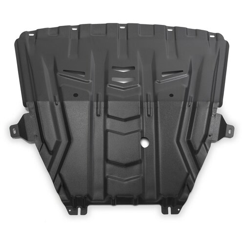 фото Защита картера и кпп автоброня для lada vesta седан, универсал 2015-н. в./vesta cng седан 2017-н. в./vesta cross универсал 2017-н. в./vesta sport седан 2018-н. в сталь 1.5 мм, без крепежа, 1.06029.1