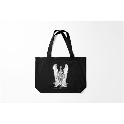 фото Сумка-шоппер / 46х35 см / знаменитости / дженнер и кардашьян ким burnettie