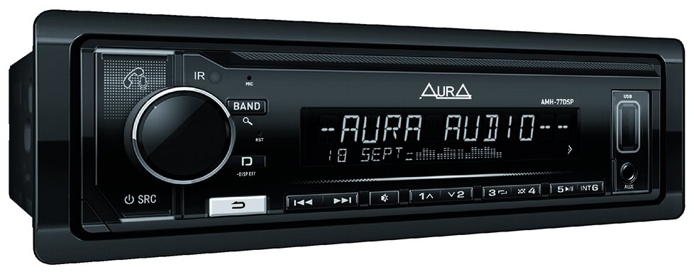 Автомагнитола AurA AMH-77DSP Black Edition