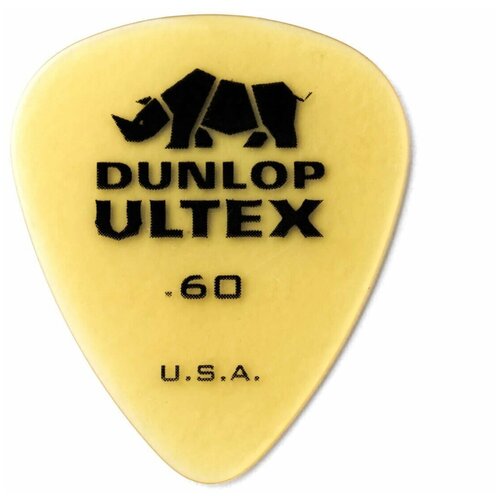 Медиаторы Dunlop 421P.60 Ultex Standard 0,60 мм набор из 6 шт медиатор dunlop 421p 73 ultex standard