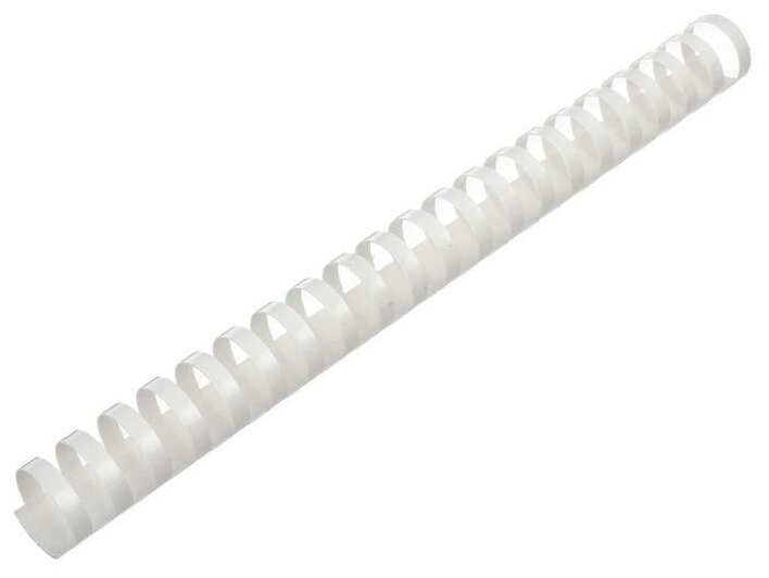 Пружины пластик D=28 мм , белые, 50 штук.