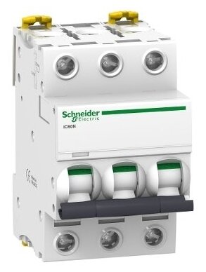 Выключатель автоматический 3п C50А iC60N 6кА A9F79350 Schneider Electric