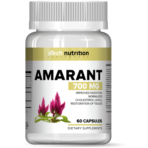 Капсулы aTech Nutrition Amarant, 0.7 г, 60 шт.