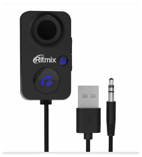 Bluetooth ресивер Ritmix BTR-100 черный