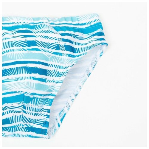 фото Плавки купальные для мальчика, цвет бирюзовый, рост 104 см rusexpress