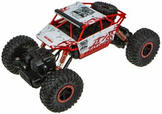 Багги 1 TOY Драйв Т10956, 1:18, 32 см, красный/белый