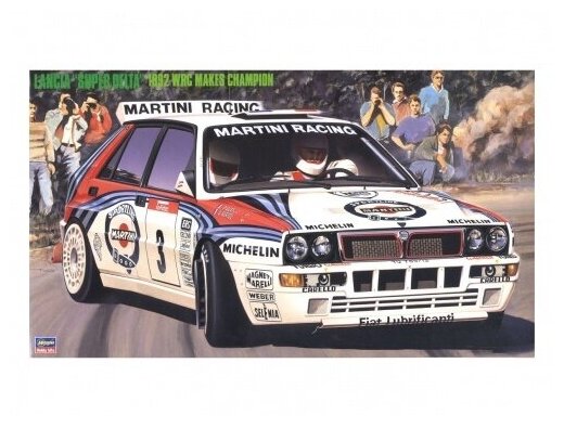 Hasegawa Автомобиль Lancia Super Delta 92WRC, 1/24 Модель для сборки