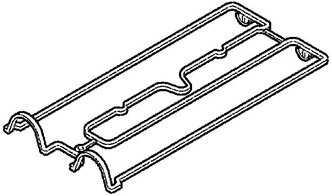 Прокладка крышки ГБЦ elring 495.770