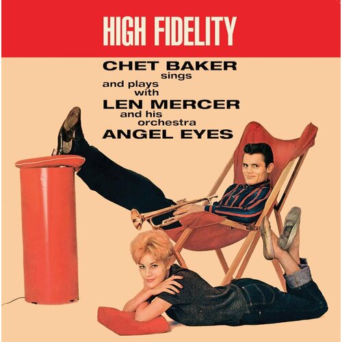 Виниловая пластинка Chet Baker. Angel Eyes. Clear (LP) new autumn men