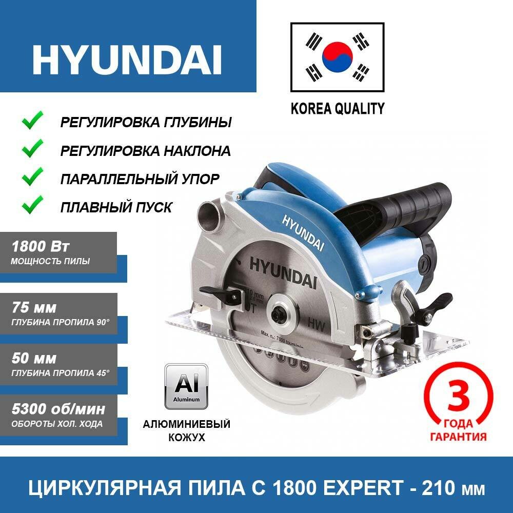 Пила циркулярная Hyundai - фото №13