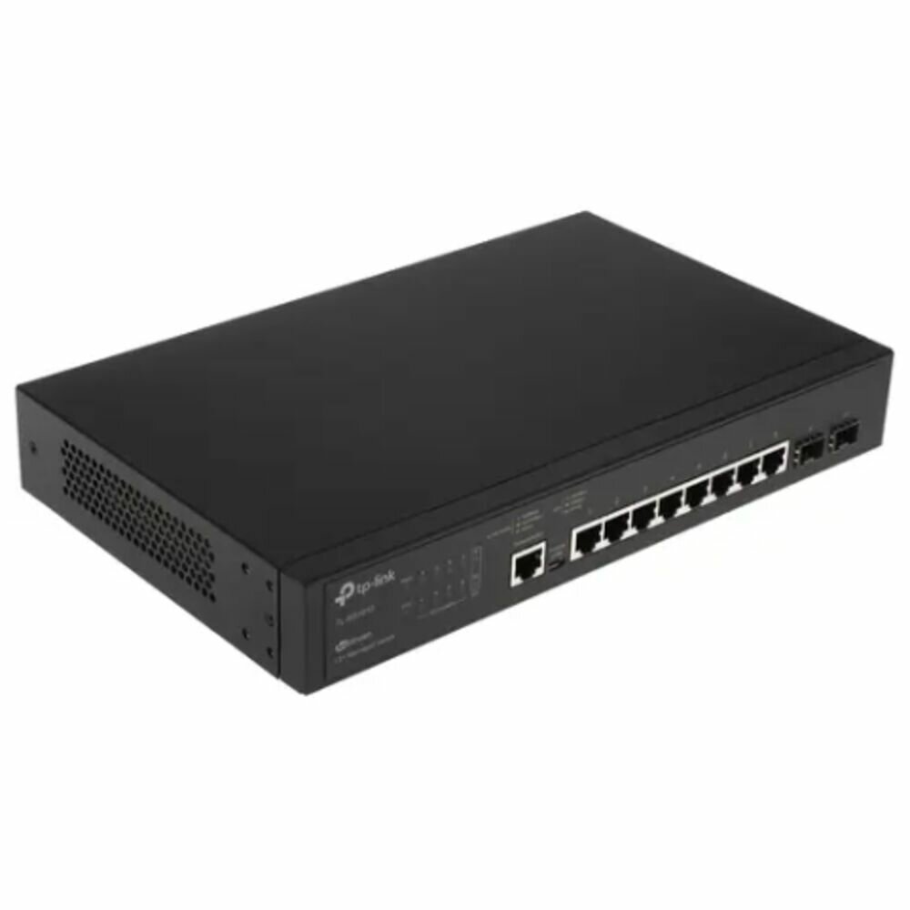 Коммутатор TP-LINK TL-SG3210 управляемый L2 8x1000BASE-T 2xSFP