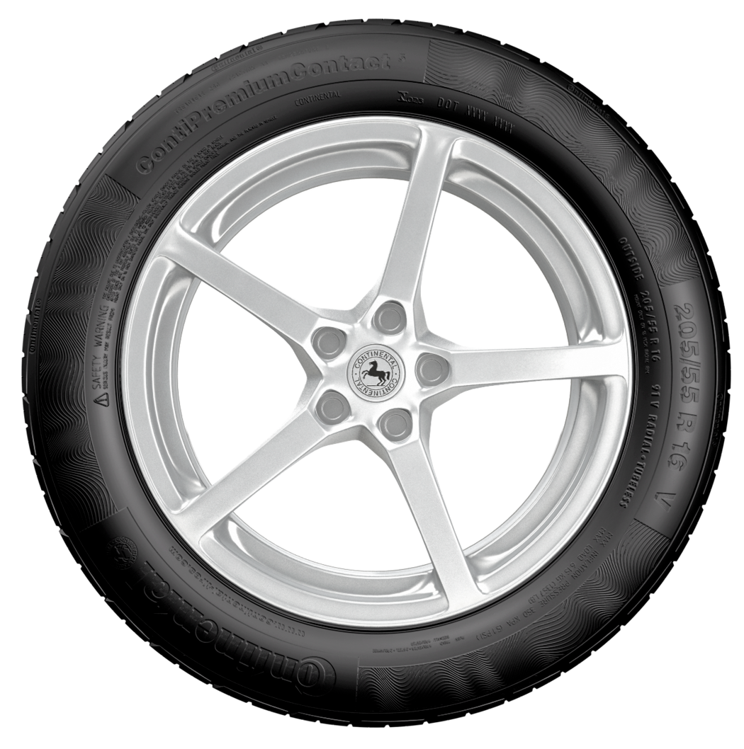 Continental ContiPremiumContact 5 195/55 R16 91V летняя - фотография № 6