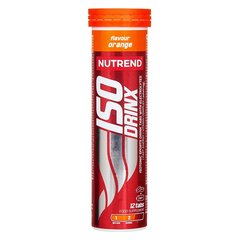 Nutrend Isodrinx Tabs, 12 таблеток, Вкус Orange / Апельсин