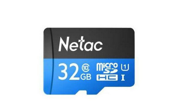 Карта памяти Transflash (MicroSDHC) Card_ 32 GB Class 10 Netac NT02P500STN-032G-S P500 без адаптера