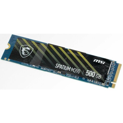 SSD M2 2280 NVMe Gen3x4 MSI SPATIUM M390 500Gb S78-440K170-P83 R3300Mbs W2300Mbs 200TBW RTL 498900₽