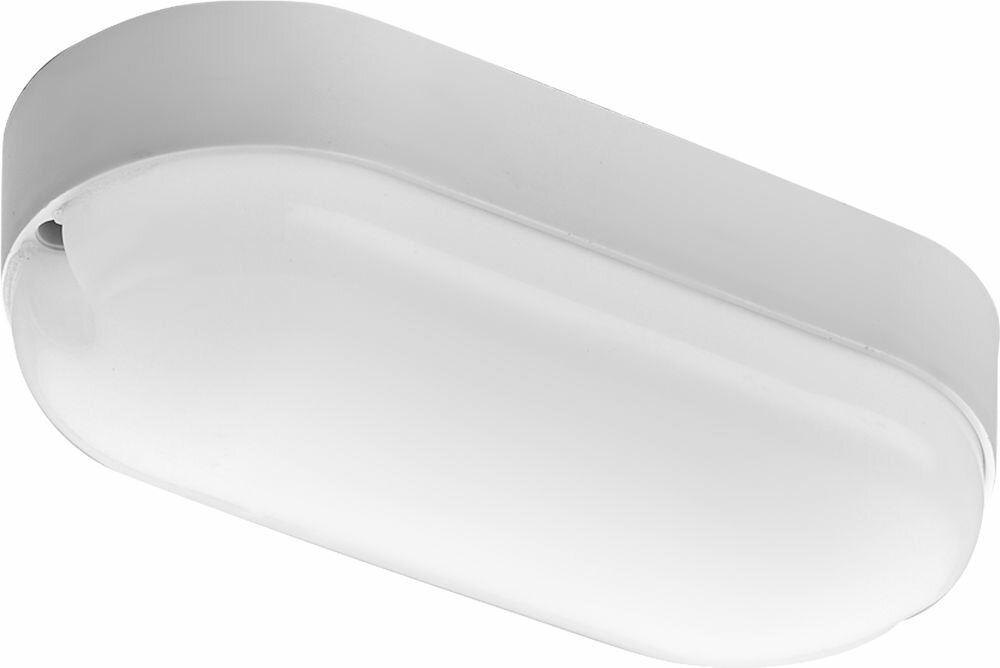 фото Светильник ЖКХ светодиодный Volpe Q295 12 Вт IP65, накладной, нейтральный белый свет, цвет белый