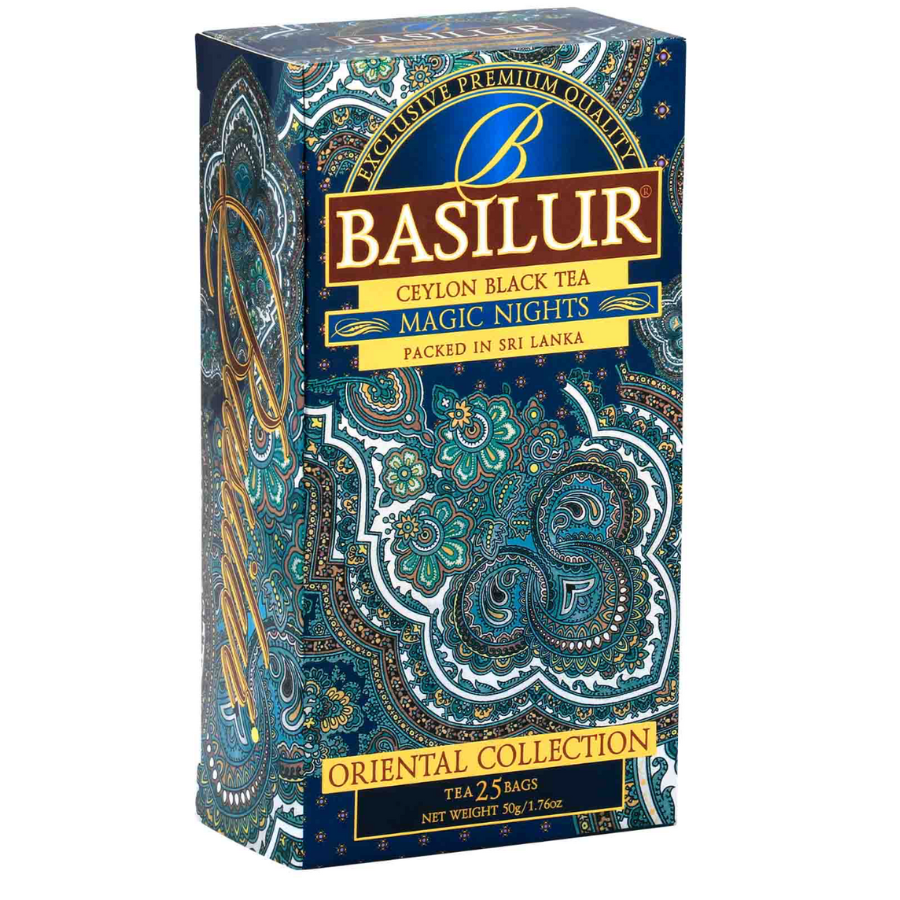 Чай Basilur Восточная коллекция волшебные ночи 25*2г Базилур - фото №6