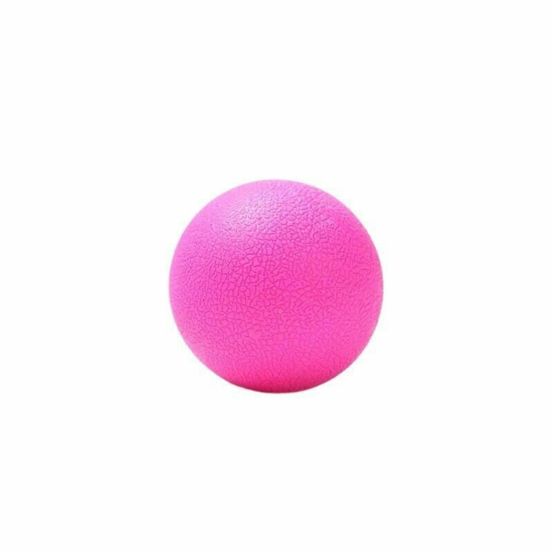 Фасциальный мяч Yogastuff для МФР 6 см, розовый - фотография № 1