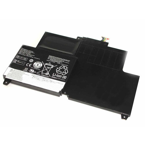 Аккумуляторная батарея для ноутбука Lenovo ThinkPad S230U (45N1094) 14.8V 43Wh черная аккумуляторная батарея для ноутбука lenovo thinkpad s230u 45n1094 14 8v 43wh черная