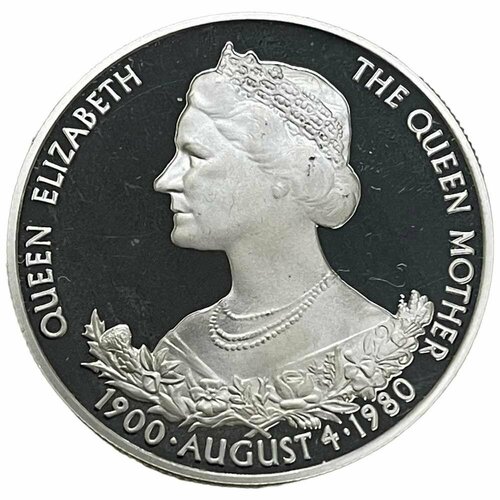 fremantle elizabeth queen s gambit Гернси 25 пенсов 1980 г. (80 лет Королеве-матери) (Ag) (Proof) (Лот №2)