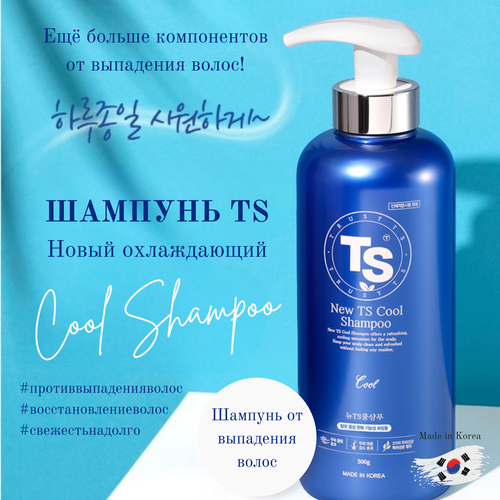 Шампунь TS Новый охлаждающий 500г