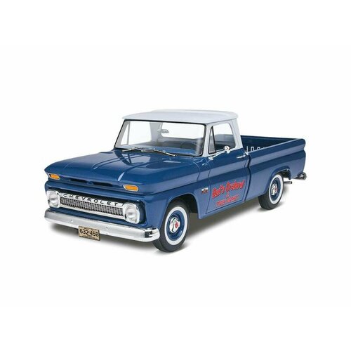 Склеиваемая пластиковая модель Пикап Chevy Fleetside, 1966. Масштаб 1:25