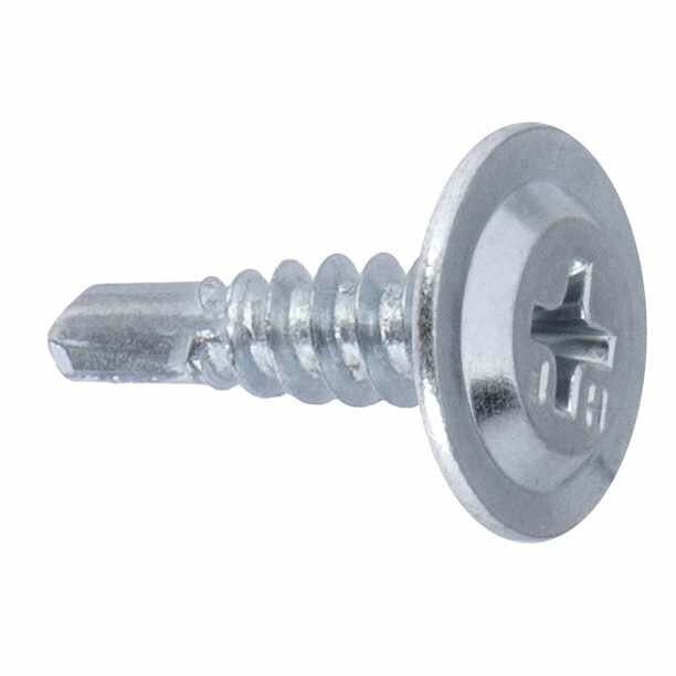 фото Саморезы по металлу BULLIT с пресс-шайбой усиленные со сверлом 4,2х16 мм 25 шт (1 ед.)