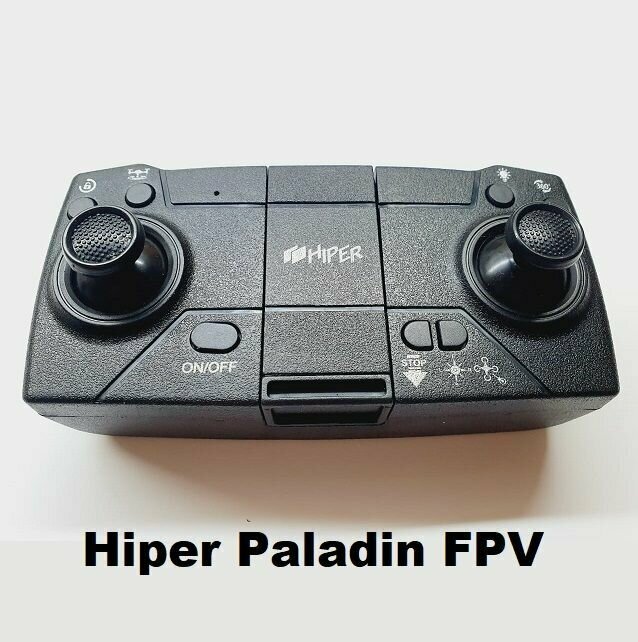 Пульт управления 2.4 GHz квадрокоптера Hiper Paladin FPV HQC-0031 складной хайпер паладин аппаратура 24 ГГц коптер дрон запчасти