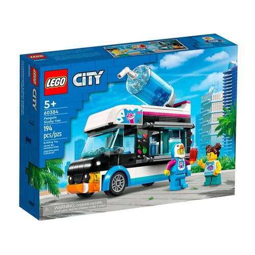 Конструктор Lego city Фургон для шейков Пингвин, Чешская республика