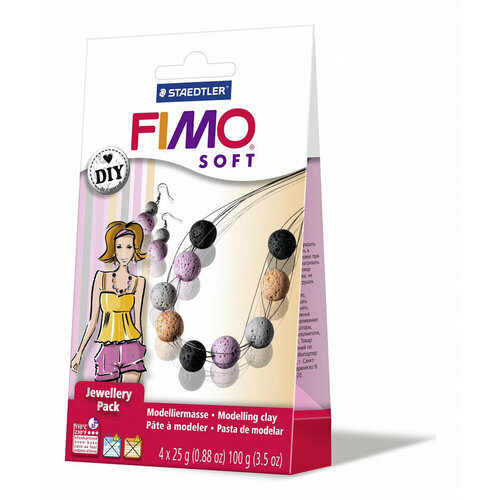 фото Fimo soft набор для создания украшения кораллы арт.8025 07