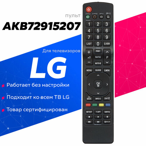 Пульт AKB72915207 для телевизоров LG