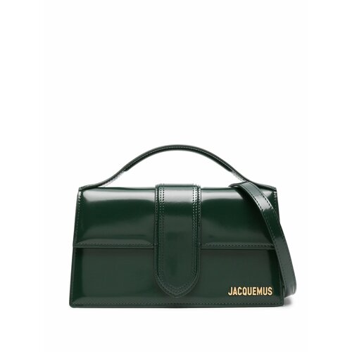 Сумка тоут Jacquemus фактура гладкая зеленый 117900₽