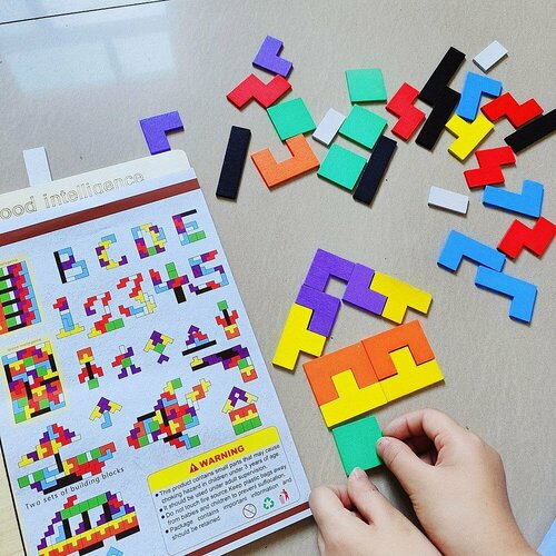 Деревянная головоломка тетрисигрушка тетрисдеревянная игрушка 449₽