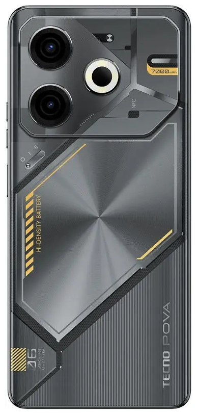 Смартфон Tecno Pova 6 Neo 8/128 Гб Черный 2 sim 6.8″ AMOLED 2G, 3G, 4G (LTE) 7000 mAh — фото 1