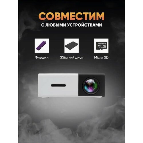 Мини проектор для качественного просмотра 6630₽