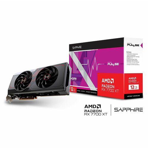 Sapphire AMD Radeon RX 7700 XT PULSE GAMING 12Gb (11335-04-20G)