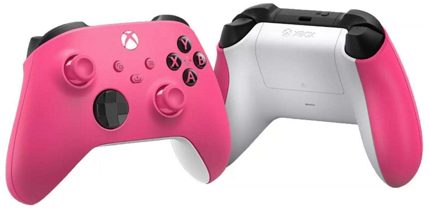 Геймпад Microsoft Xbox Series, беспроводной (USB-C), цвет Deep Pink, поддержка Xbox и ПК — фото 1