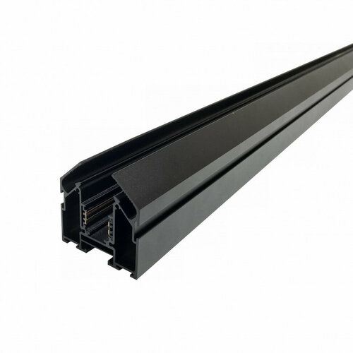 Магнитный шинопровод встраиваемый в натяжной потолок AS-MS01 48W 100x62x48 Black