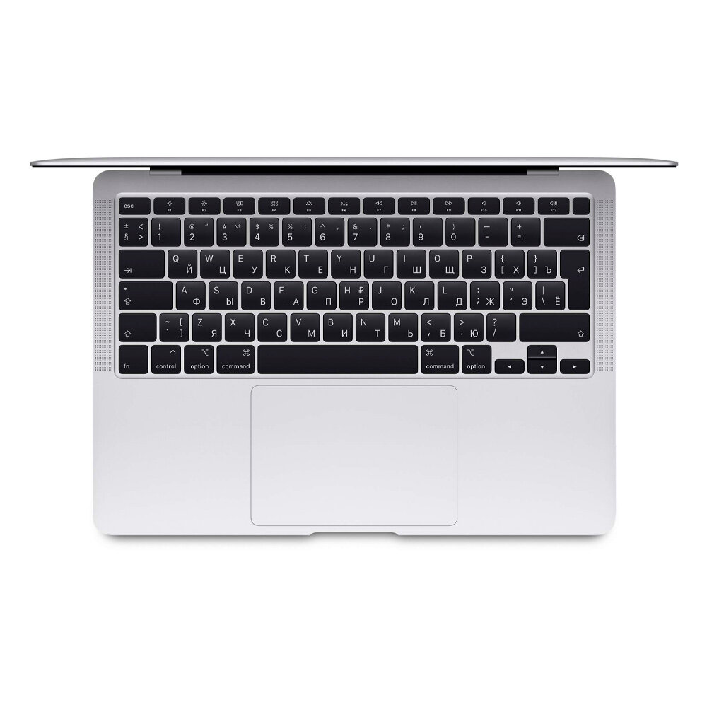 Ноутбук Apple MacBook Air 13 (2020), M1, 8/256Gb, SSD, (MGN93), Silver, Русская раскладка — фото 1