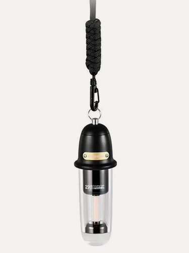 Изображение товара Фонарь кемпинговый Naturehike Xun Ye 2N1 Camping Light Starry Night Black